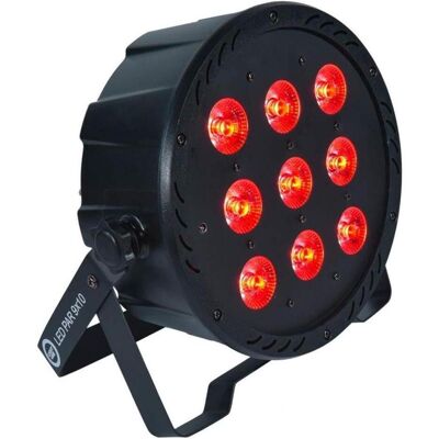No Name LIGHT4ME LED PAR 9X10W MKII RGBW Télécommande IR (10 W, LED), Éclairage de scène, Noir - Publicité No Name LIGHT4ME LED PAR 9X10W MKII RGBW Télécommande IR (10 W, LED), Éclairage de scène, Noir - Publicité