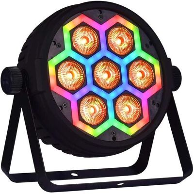 No Name LIGHT4ME FRAME PAR 7x12 LED RGBW Projecteur effet (LED), Éclairage de scène, Multicolore - Publicité No Name LIGHT4ME FRAME PAR 7x12 LED RGBW Projecteur effet (LED), Éclairage de scène, Multicolore - Publicité
