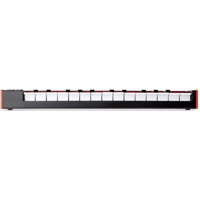 Akai LPK25 MKII (Contrôleur), Contrôleur MIDI, Rouge, Noir - Publicité Akai LPK25 MKII (Contrôleur), Contrôleur MIDI, Rouge, Noir - Publicité