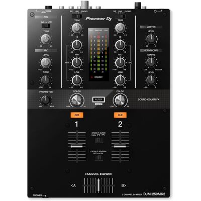 Pioneer DJ Djm-250mk2 (Clubmixer), Table de mixage, Noir - Publicité Pioneer DJ Djm-250mk2 (Clubmixer), Table de mixage, Noir - Publicité