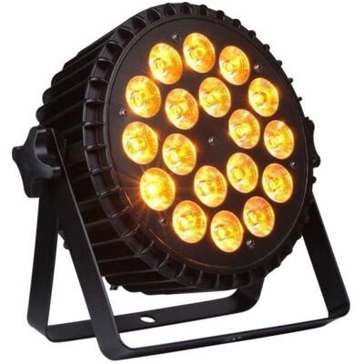 No Name LIGHT4ME ALU QUAD PAR 18x6W RGBW Projecteur de scène (6 W, LED), Éclairage de scène, Noir - Publicité No Name LIGHT4ME ALU QUAD PAR 18x6W RGBW Projecteur de scène (6 W, LED), Éclairage de scène, Noir - Publicité