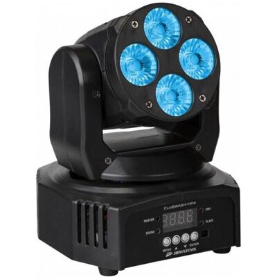 JB Systems JB-Systems Clubwash Mini (12 W, LED), Éclairage de scène, Multicolore - Publicité JB Systems JB-Systems Clubwash Mini (12 W, LED), Éclairage de scène, Multicolore - Publicité