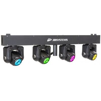 JB Systems JB-Systems QUADRA MOVE (40 W, LED), Éclairage de scène, Multicolore - Publicité JB Systems JB-Systems QUADRA MOVE (40 W, LED), Éclairage de scène, Multicolore - Publicité