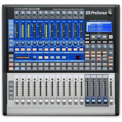 Presonus StudioLive 16.0.2 USB Mixeur Numérique - Console Numérique Compacte 16 Canaux avec USB - Publicité Presonus StudioLive 16.0.2 USB Mixeur Numérique - Console Numérique Compacte 16 Canaux avec USB - Publicité