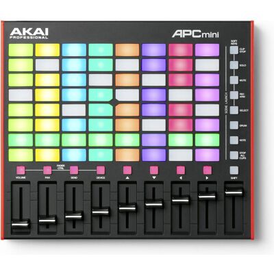 Akai APC Mini MK2 (Contrôleur), Contrôleur MIDI, Noir, Rouge - Publicité Akai APC Mini MK2 (Contrôleur), Contrôleur MIDI, Noir, Rouge - Publicité