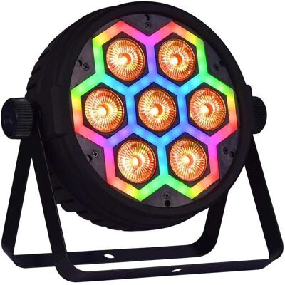No Name LIGHT4ME FRAME PAR 7x12 LED RGBW Projecteur effet (LED), Éclairage de scène, Multicolore - Publicité No Name LIGHT4ME FRAME PAR 7x12 LED RGBW Projecteur effet (LED), Éclairage de scène, Multicolore - Publicité