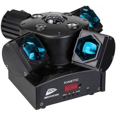 JB Systems JB-Systems KINETIC (LED), Éclairage de scène, Multicolore - Publicité JB Systems JB-Systems KINETIC (LED), Éclairage de scène, Multicolore - Publicité