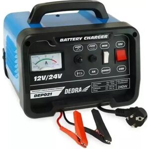 Dedra, Chargeur de batterie de voiture, Redresseur 12/24V 25-180Ah DEP021 (9 A, 12V, 24V) - Publicité Dedra, Chargeur de batterie de voiture, Redresseur 12/24V 25-180Ah DEP021 (9 A, 12V, 24V) - Publicité
