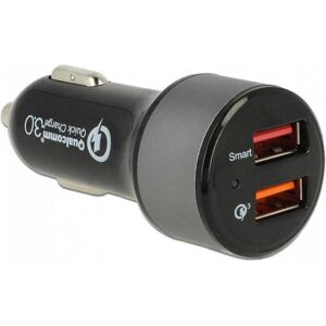 GP Batteries Adaptateur voiture Navilock, 2x USB type A, Adaptateur pour véhicule, Noir - Publicité GP Batteries Adaptateur voiture Navilock, 2x USB type A, Adaptateur pour véhicule, Noir - Publicité