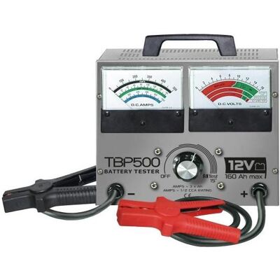 Elmag - TBP 500 - 10-160 Ah - 12V - Testeur de batterie - Publicité Elmag - TBP 500 - 10-160 Ah - 12V - Testeur de batterie - Publicité