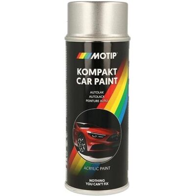 Peinture en spray argent métallisé Motip - Réparation auto - 400ml - Publicité Peinture en spray argent métallisé Motip - Réparation auto - 400ml - Publicité