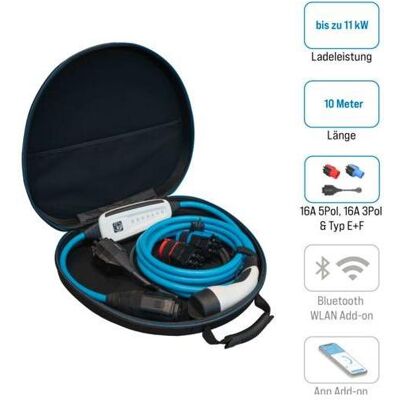 NRGkick, Station de charge voiture électrique, Set Optimal (Type 2, 11 kW, 16 A) - Publicité NRGkick, Station de charge voiture électrique, Set Optimal (Type 2, 11 kW, 16 A) - Publicité