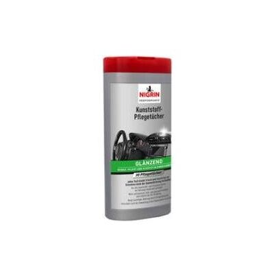 Nigrin Kunststoff-Pflegetücher Gl 30x - Nettoyant Plastique Intérieur - Publicité Nigrin Kunststoff-Pflegetücher Gl 30x - Nettoyant Plastique Intérieur - Publicité