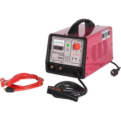 Elmag - Démarreur Eurostart 500 Automatique - Compact et Portable - Publicité Elmag - Démarreur Eurostart 500 Automatique - Compact et Portable - Publicité