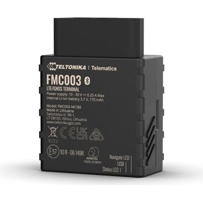 Teltonika FMC003 - Traceur GPS pour Véhicule - Noir - Publicité Teltonika FMC003 - Traceur GPS pour Véhicule - Noir - Publicité
