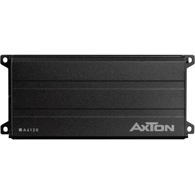 Axton, Amplificateur hifi auto, A4120 - Amplificateur pour voiture - 4-kanaals versterker - 4x 60 Watt RMS (Amplificateur 4 canaux) - Publicité Axton, Amplificateur hifi auto, A4120 - Amplificateur pour voiture - 4-kanaals versterker - 4x 60 Watt RMS (Amplificateur 4 canaux) - Publicité