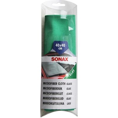 Chiffon microfibre Sonax - Nettoyage de verre - 416100540 - Publicité Chiffon microfibre Sonax - Nettoyage de verre - 416100540 - Publicité