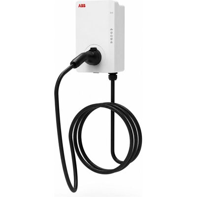 ABB, Station de charge voiture électrique, Terra AC W11-G5-R-V2-0 ladeboks Type 2 5 m kabel, 3-fase/16 A, med RFID, Version 2 (Type 2, 11 kW, 16 A) - Publicité ABB, Station de charge voiture électrique, Terra AC W11-G5-R-V2-0 ladeboks Type 2 5 m kabel, 3-fase/16 A, med RFID, Version 2 (Type 2, 11 kW, 16 A) - Publicité