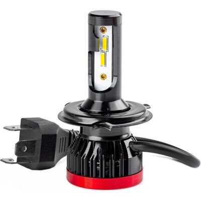 Amio H4 LED Phare - 6000K, 3100lm, 50W - Ampoule LED - Publicité Amio H4 LED Phare - 6000K, 3100lm, 50W - Ampoule LED - Publicité