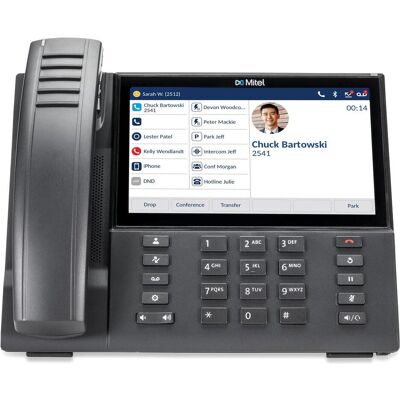 Mitel Téléphone IP 6940W, Téléphone, Noir - Publicité Mitel Téléphone IP 6940W, Téléphone, Noir - Publicité
