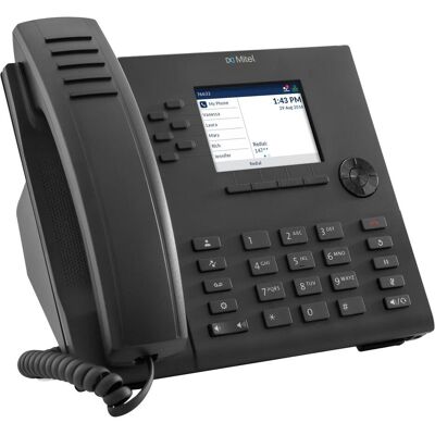 Mitel 6915 IP Phone V2, Téléphone, Noir - Publicité Mitel 6915 IP Phone V2, Téléphone, Noir - Publicité