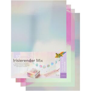 Papier iridescent - Pack de 12 feuilles - Publicité Papier iridescent - Pack de 12 feuilles - Publicité