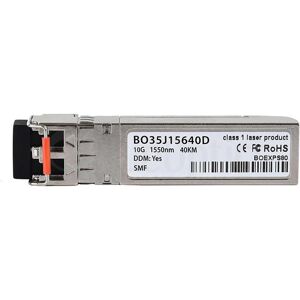 CBO Calix 100-01511 compatible BlueOptics SFP+ BO35J15640D, Émetteur-récepteur, Argent - Publicité CBO Calix 100-01511 compatible BlueOptics SFP+ BO35J15640D, Émetteur-récepteur, Argent - Publicité