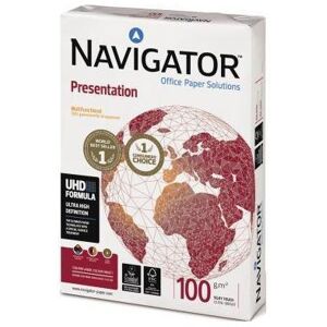 Navigator, Papier, Kopierpapier Presentation DIN A4 100g/m² (A4, 500 feuilles, 100 g/m²) - Publicité Navigator, Papier, Kopierpapier Presentation DIN A4 100g/m² (A4, 500 feuilles, 100 g/m²) - Publicité