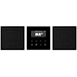 JUNG Radio Intelligent DAB+ - Radio Numérique avec 2 Haut-parleurs - Publicité JUNG Radio Intelligent DAB+ - Radio Numérique avec 2 Haut-parleurs - Publicité