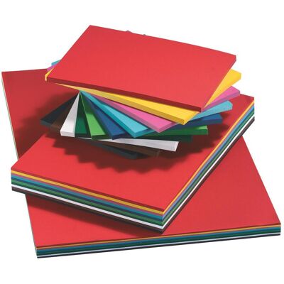 Folia Papier Coloré A4 - 160 g/m², 500 Feuilles - Publicité Folia Papier Coloré A4 - 160 g/m², 500 Feuilles - Publicité
