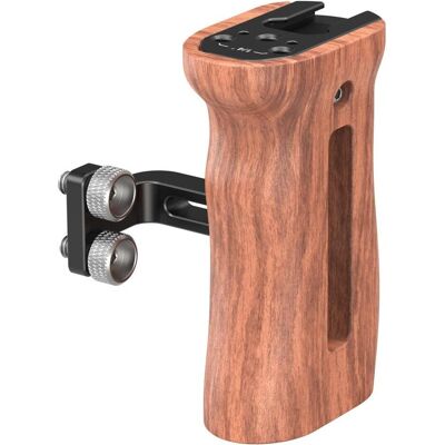 SmallRig HSN2093D Handle Wooden Universal Side (Poignée), Accessoires vidéo - Publicité SmallRig HSN2093D Handle Wooden Universal Side (Poignée), Accessoires vidéo - Publicité