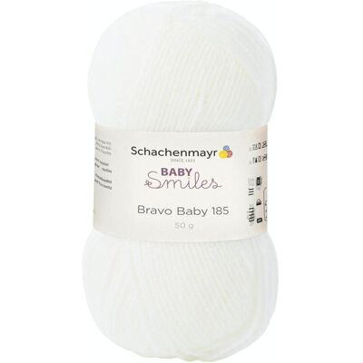 Schachenmayr - Baby Smiles Bravo 185 - 1002 Natur - Yarn - Publicité Schachenmayr - Baby Smiles Bravo 185 - 1002 Natur - Yarn - Publicité