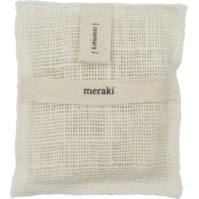 Gant de bain romarin Meraki - Exfoliant, Savon artisanal - Publicité Gant de bain romarin Meraki - Exfoliant, Savon artisanal - Publicité