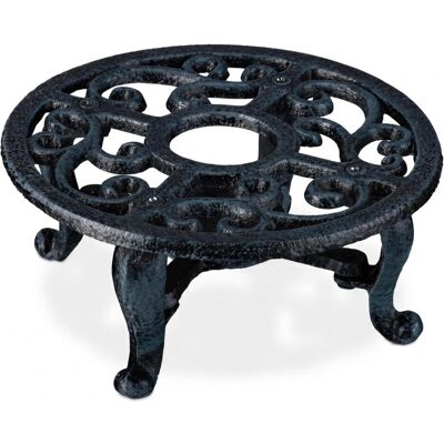 Relaxdays - Vintage Cast Iron Tea Warmer - Gris - Fonte - Tea Warmer - Publicité Relaxdays - Vintage Cast Iron Tea Warmer - Gris - Fonte - Tea Warmer - Publicité