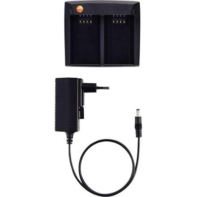 Chargeur Testo - Station de charge rapide pour deux accus - Publicité Chargeur Testo - Station de charge rapide pour deux accus - Publicité