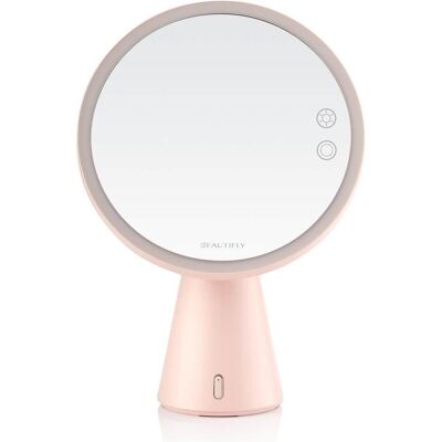 Beautifly Smart Moon Miroir Cosmétique Bluetooth - 1 pc - Publicité Beautifly Smart Moon Miroir Cosmétique Bluetooth - 1 pc - Publicité
