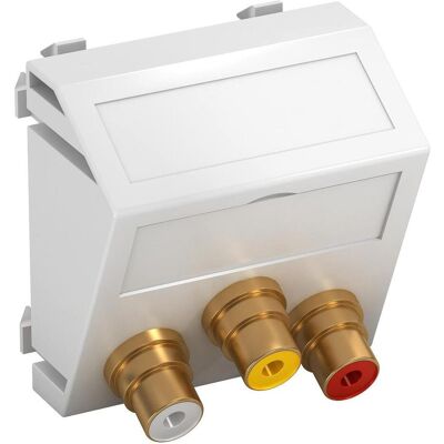 OBO - MTS-12R F RW1 - 45x45mm - Blanc - Porte-multimédia - Publicité OBO - MTS-12R F RW1 - 45x45mm - Blanc - Porte-multimédia - Publicité