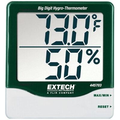 Thermomètre Hygromètre Extech - 10-99% HR, -10-60°C - Publicité Thermomètre Hygromètre Extech - 10-99% HR, -10-60°C - Publicité