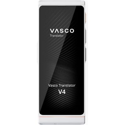 Vasco Electronics Translator V4 Traducteur de langue, Dictaphone, Blanc - Publicité Vasco Electronics Translator V4 Traducteur de langue, Dictaphone, Blanc - Publicité