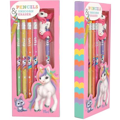 Ylvi Ensemble de Crayons Arc-en-Ciel - Rainbow - Set de crayons pour enfants - Publicité Ylvi Ensemble de Crayons Arc-en-Ciel - Rainbow - Set de crayons pour enfants - Publicité