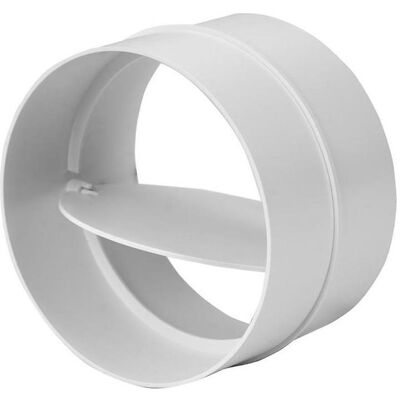Europlast - Backdraught Shutter Ducting Connector - 100mm - 4 inch - Ducting connector - Publicité Europlast - Backdraught Shutter Ducting Connector - 100mm - 4 inch - Ducting connector - Publicité
