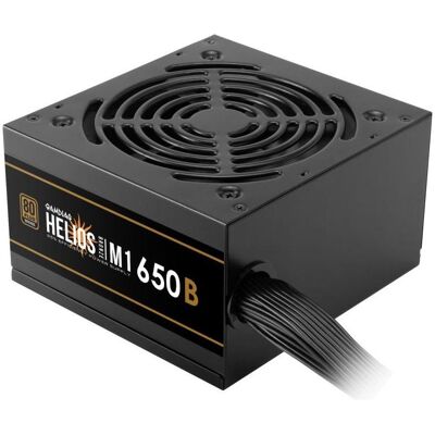 Gamdias Helios M1-650B Alimentation 650W UE retail (650 W), Alimentation PC, Noir - Publicité Gamdias Helios M1-650B Alimentation 650W UE retail (650 W), Alimentation PC, Noir - Publicité