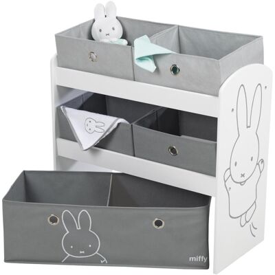 Roba, Étagère pour enfant, Plateau de gibier Miffy (30 x 30 x 60 cm) - Publicité Roba, Étagère pour enfant, Plateau de gibier Miffy (30 x 30 x 60 cm) - Publicité