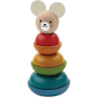 Plantoys Anneaux Empilables Multicolore - 18+ Mois - Publicité Plantoys Anneaux Empilables Multicolore - 18+ Mois - Publicité
