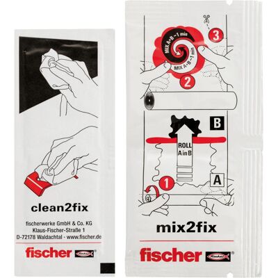 Fischer, Colle, GOW Adhésif pour salle de bain - Publicité Fischer, Colle, GOW Adhésif pour salle de bain - Publicité