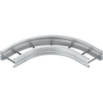 Niedax, Conduite des câbles, NIE WSBR 150.300 Coude 90°, 150x300 mm, rond rainuré non perforé feuillard galvanisé - Publicité Niedax, Conduite des câbles, NIE WSBR 150.300 Coude 90°, 150x300 mm, rond rainuré non perforé feuillard galvanisé - Publicité