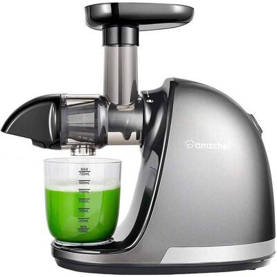 AMZCHEF 1501-GA - Gris - Juicer lent - Publicité AMZCHEF 1501-GA - Gris - Juicer lent - Publicité