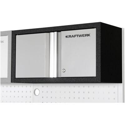 Kraftwerk, Armoire pour atelier, Armoire supérieure Mobilio Serrure (68 cm, 35 cm) - Publicité Kraftwerk, Armoire pour atelier, Armoire supérieure Mobilio Serrure (68 cm, 35 cm) - Publicité