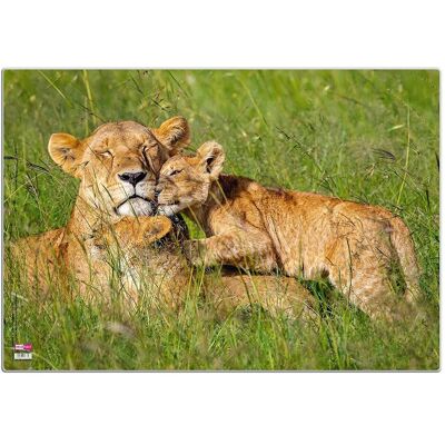 VELOFLEX Tapis de Bureau Lion - Tapis de Bureau - Publicité VELOFLEX Tapis de Bureau Lion - Tapis de Bureau - Publicité