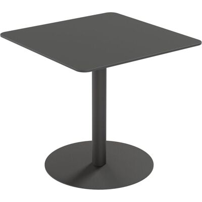 Table de Jardin PAPERFLOW CROSS Noire - 80x80x75 cm - Publicité Table de Jardin PAPERFLOW CROSS Noire - 80x80x75 cm - Publicité